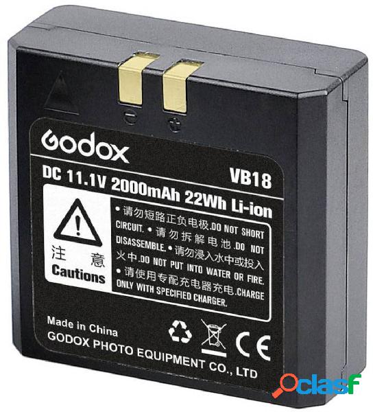Godox Batteria ricaricabile fotocamera 2000 mAh