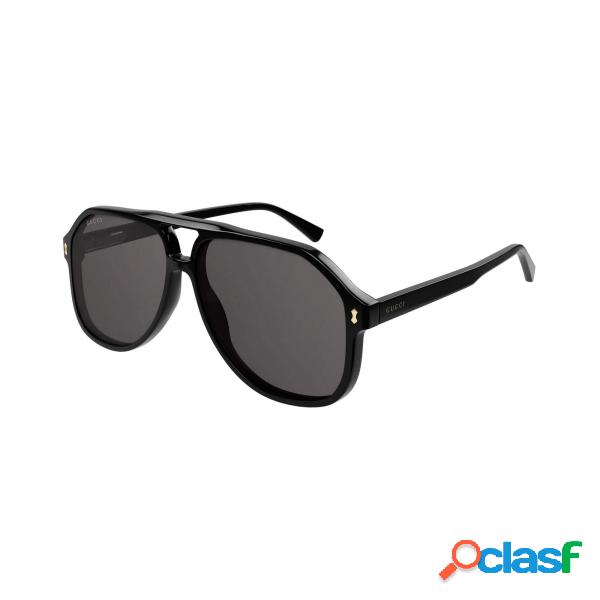 Gucci Gafas Gg1042S 001 Acetate 145 Black-Black-Grey Gucci