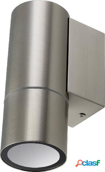 Heitronic GRENADA 35820 Lampada da parete GU10 acciaio inox