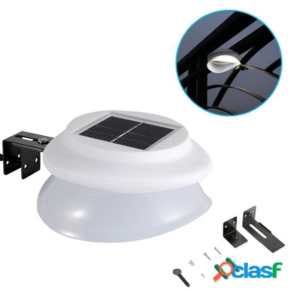 Impermeabile 9 LED solare Sensore di luminosità Sicurezza