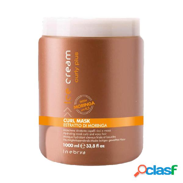 Inebrya curl mask estratto di moringa maschera idratante