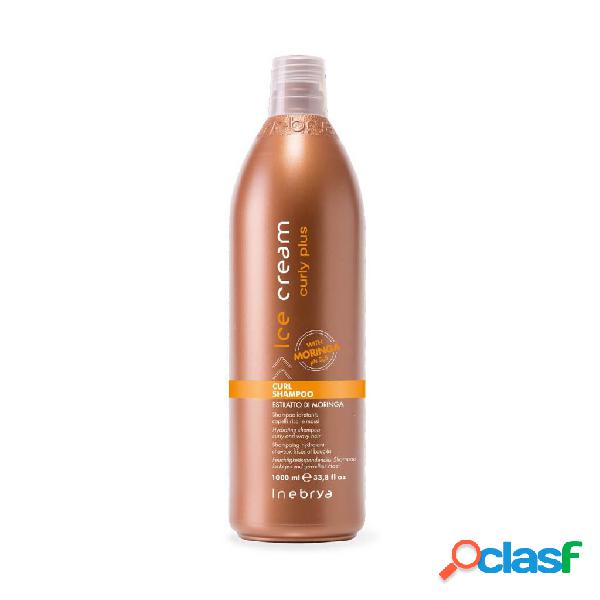 Inebrya curl shampoo idratante per capelli ricci, mossi e