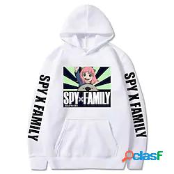 Ispirato da SPY×FAMILY Anya falsario Felpa con cappuccio