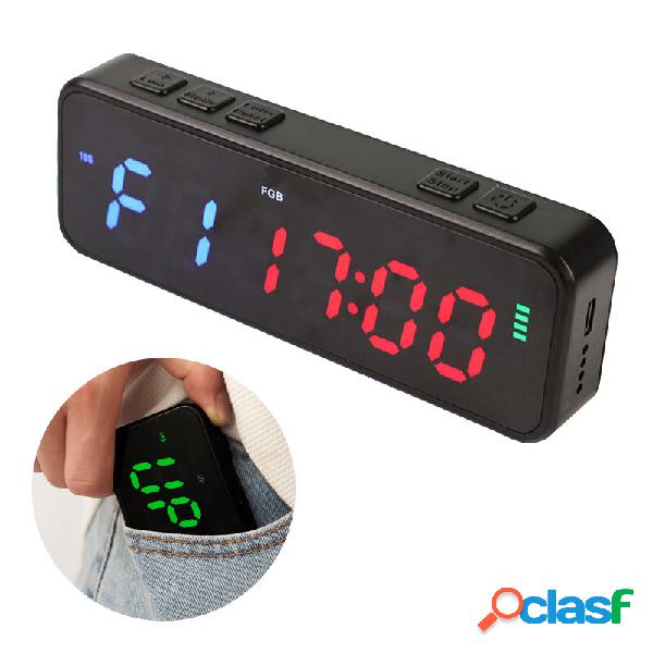 KALOAD Idoneità Timer attrazione magnetica Mini orologio
