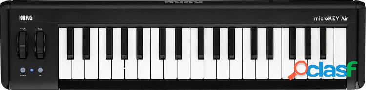 KORG microKEY2 Air 37 Tastiera MIDI Nero Mini tasti