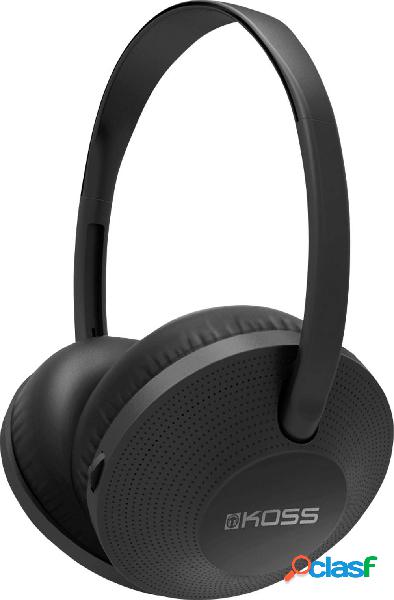 KOSS KPH7 On Ear cuffia auricolare Bluetooth Nero