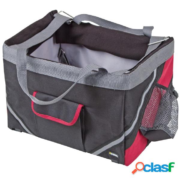 Kerbl Cestino da Bici per Cani Vacation 38x25x25 cm Nero