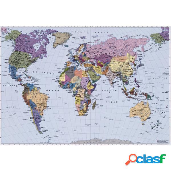 Komar Fotomurale World Map 254x184 cm 4-050
