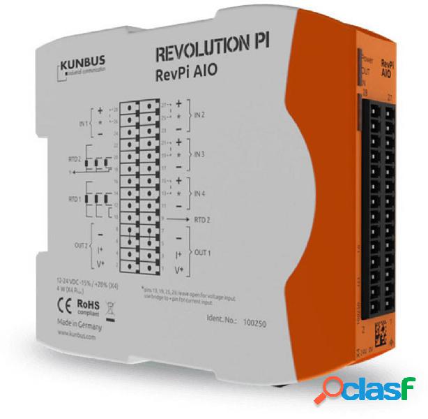 Kunbus RevPi AIO PR100250 Modulo espansione PLC 24 V