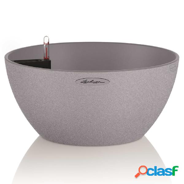 LECHUZA Fioriera CUBETO Color 30 ALL-IN-ONE Grigio Pietra