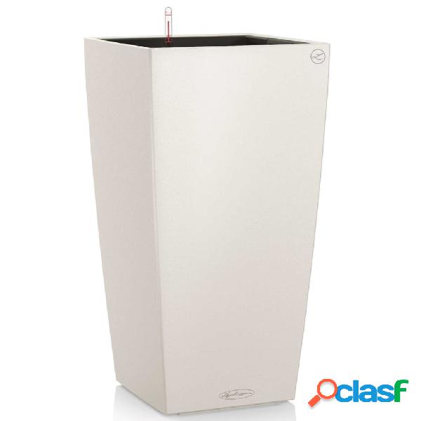 LECHUZA Fioriera Cubico Color 40 ALL-IN-ONE Bianco 13150