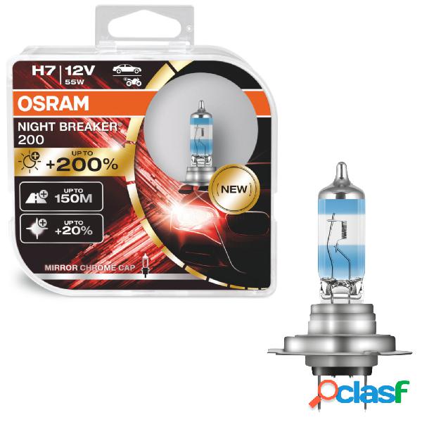 Lampade H7 Osram Night Breaker 200 NEW