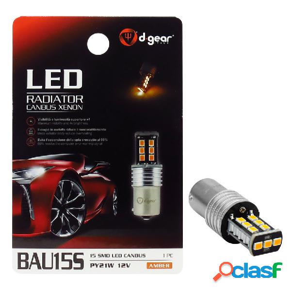 Lampadina BAU15S a led BAU15S Led Radiator Canbus Xenon -