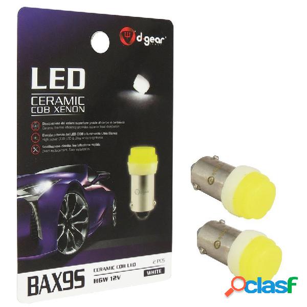 Lampadina BAX9S a led BAX9S Ceramic Cob Led - D-GEAR
