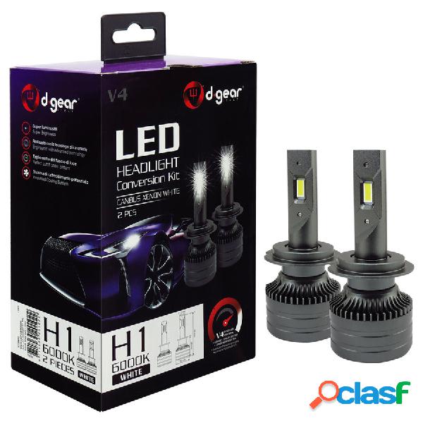 Lampadine H1 Led Headlight Conversion Kit V4 - D-GEAR