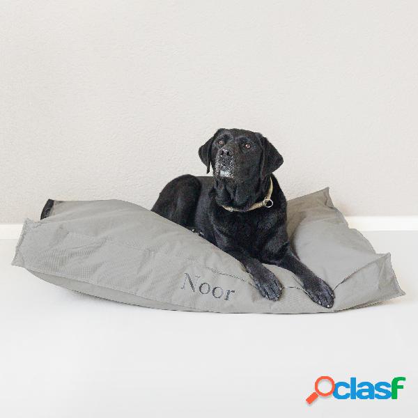 Letto per cani con nome - L - Nero