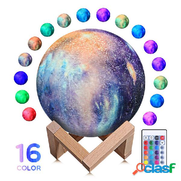 Lunar Lunare Magica 3D lampada USB LED Luce Notturna Sensore