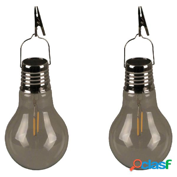 Luxform Luci LED Solari per Feste in Giardino 2 pz