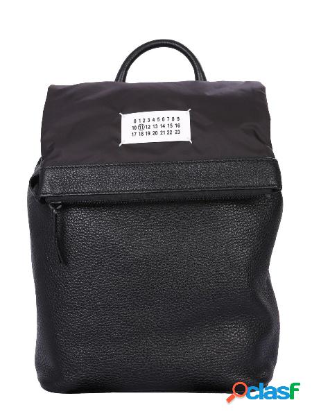 MAISON MARGIELA ZAINO UOMO S55WA0117P1858T8013 PELLE NERO