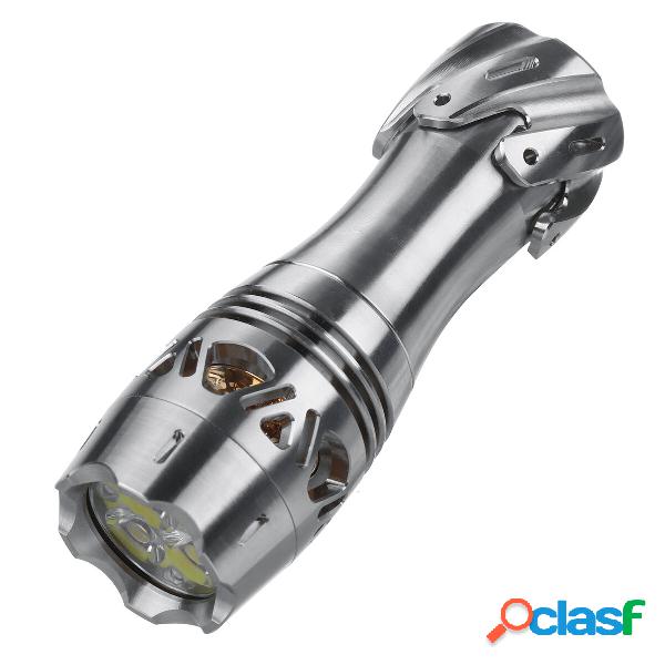 MEOT RX1 2100lm EDC torcia in titanio con design a coda di