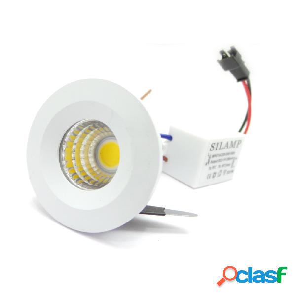 MINI FARETTO LED DA INCASSO 3W COB 40MM SPOT INCASSO MOLLA