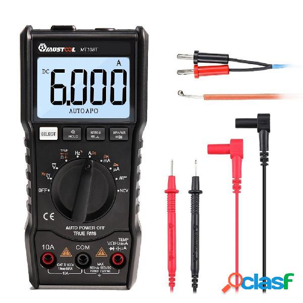 MUSTOOL MT108T Uscita a onda quadra True RMS Tester di