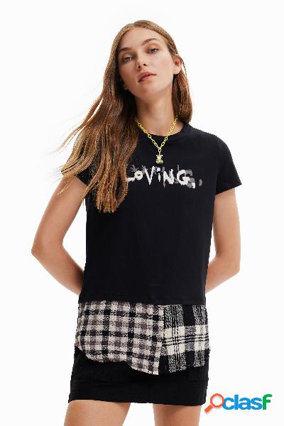 Maglietta sotto tartan