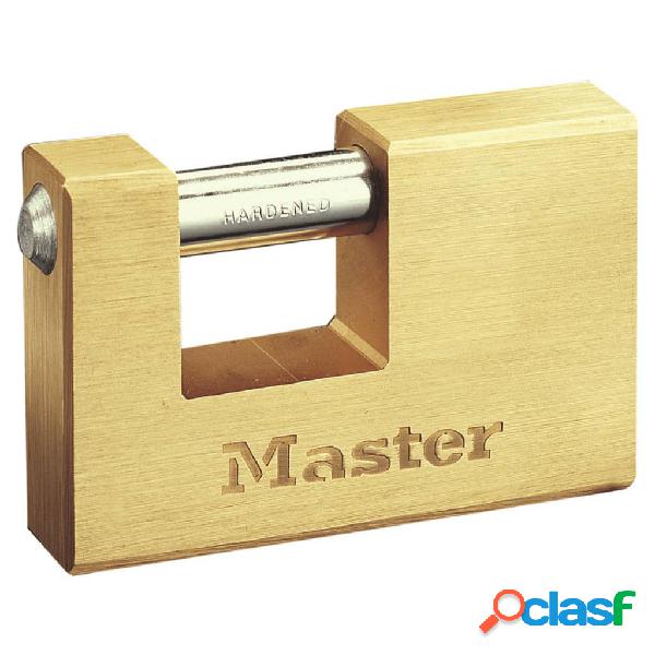 Master Lock Lucchetto Corazzato in Ottone Massiccio 85 mm