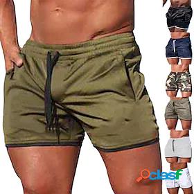 Mens Running Shorts Athletic Shorts Bottoms Fitness Gym