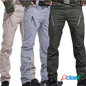 Mens Work Pants Hiking Cargo Pants Tactical Pants 9 Pockets