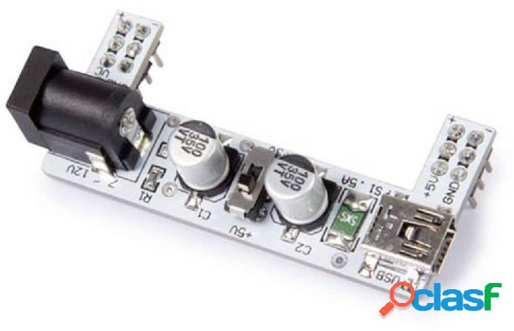 Modulo di potenza a 2 canali WPM424 Whadda per breadboard