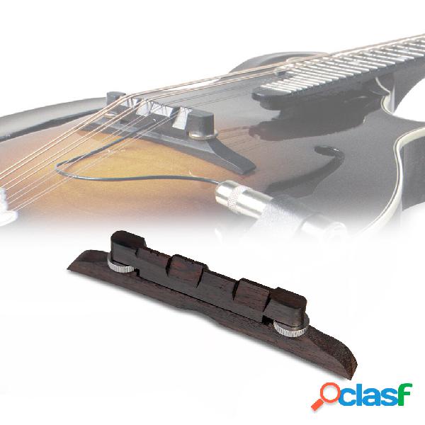 NAOMI Ponte regolabile per mandolino Ponte in palissandro