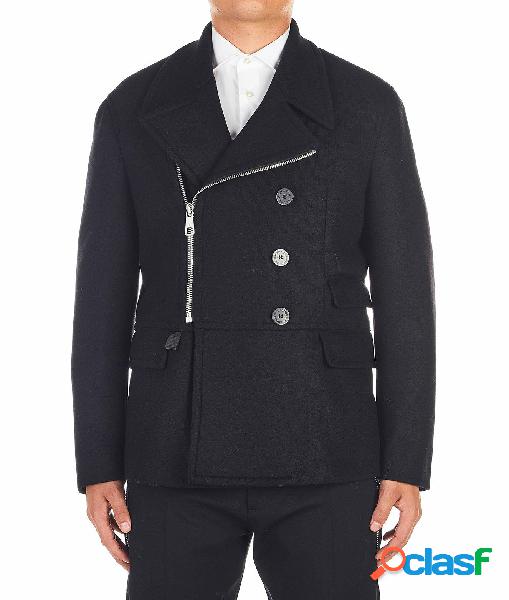 NEIL BARRETT GIACCA UOMO PBCA337CZP017C01 LANA NERO