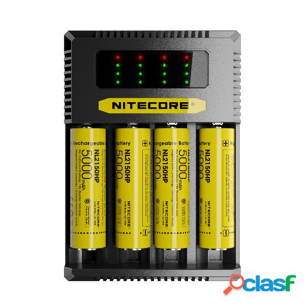 NITECORE Ci4 Universale Batteria Caricatore 3000mA USB-C