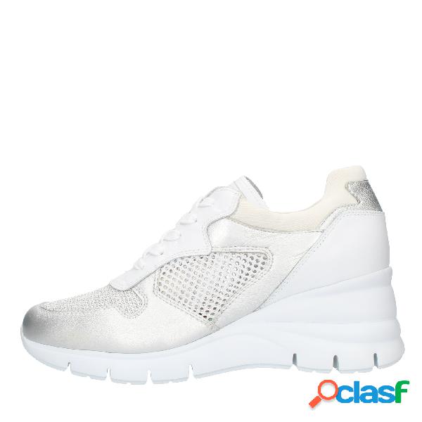 Nero Giardini SNEAKERS Alte Donna Argento