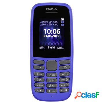 Nokia 105 (2019) Dual SIM (Open Box - Eccellente) - Blu