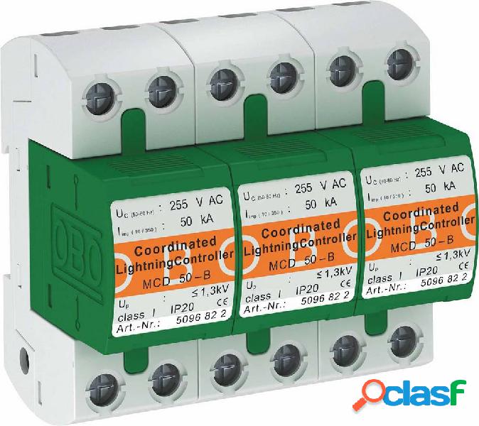 OBO Bettermann 5096877 MCD 50-B 3 Scaricatore di