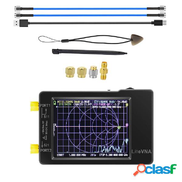 Originale 50kHz ~ 6.3GHz LiteVNA 2.8" Schermo Analizzatore