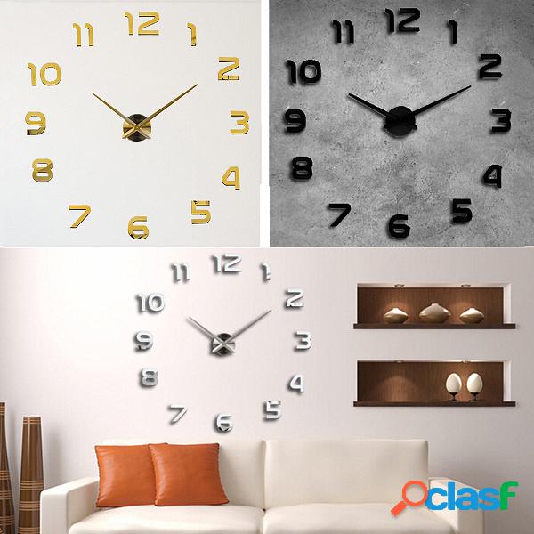 Orologio da parete 3D fai-da-te Orologio al quarzo di grandi