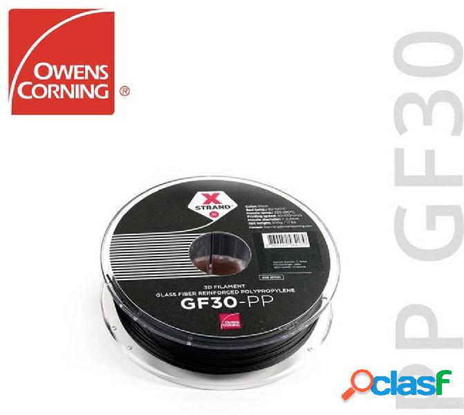 Owens Corning FIXD-PP17-BK0 Xstrand GF30 Filamento per
