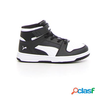 PUMA Rebound Layup sneaker bambino - nero bianco