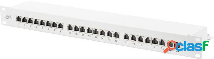 Patchpanel di rete 24 Porte CAT 6A Digitus DN-91624S-EA 1 U