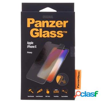 Pellicola salvaschermo PanzerGlass Privacy CF per iPhone X /