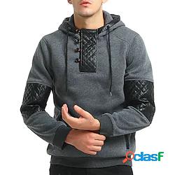 Per uomo Felpa con cappuccio pullover Felpa con cappuccio