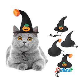 Pet Festival Dressup Cappello Gatto Halloween Zucca Cappello