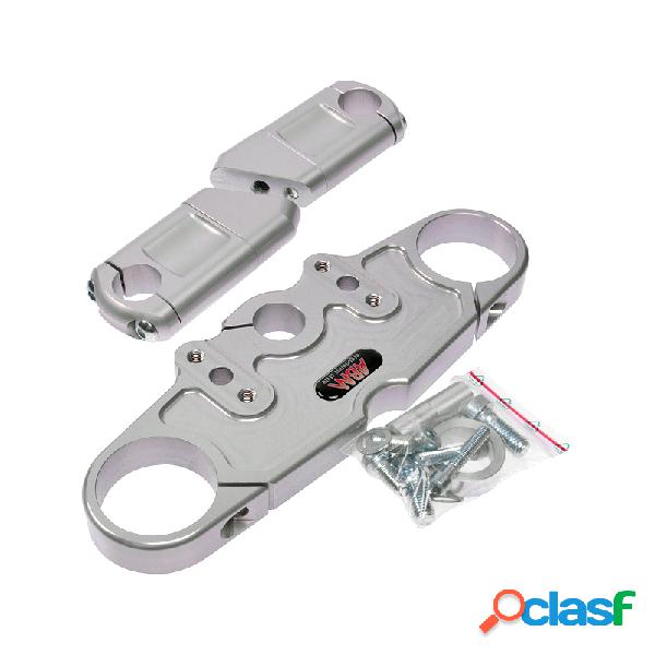 Piastra forcella per BMW R 1100 RS kit Superbike ABM grigio
