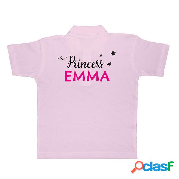 Polo personalizzata - Bambini - Rosa - 6 anni