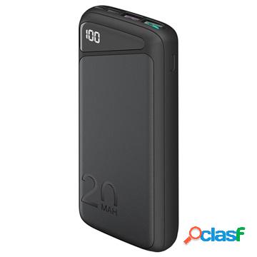 Power Bank Goobay Fast Charge - 20000 mAh - Nero