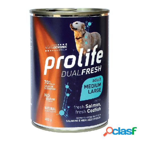 Prolife - Prolife Dual Fresh Adult Salmone E Merluzzo Cibo