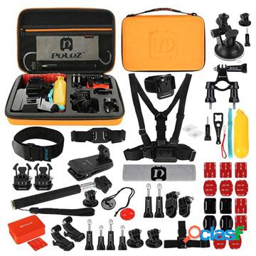 Puluz PKT26 53-in-1 Kit di accessori per GoPro e Action